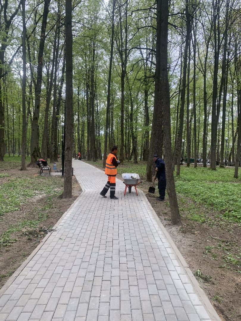 Благоустройство, парки, Подмосковье,Красногорск