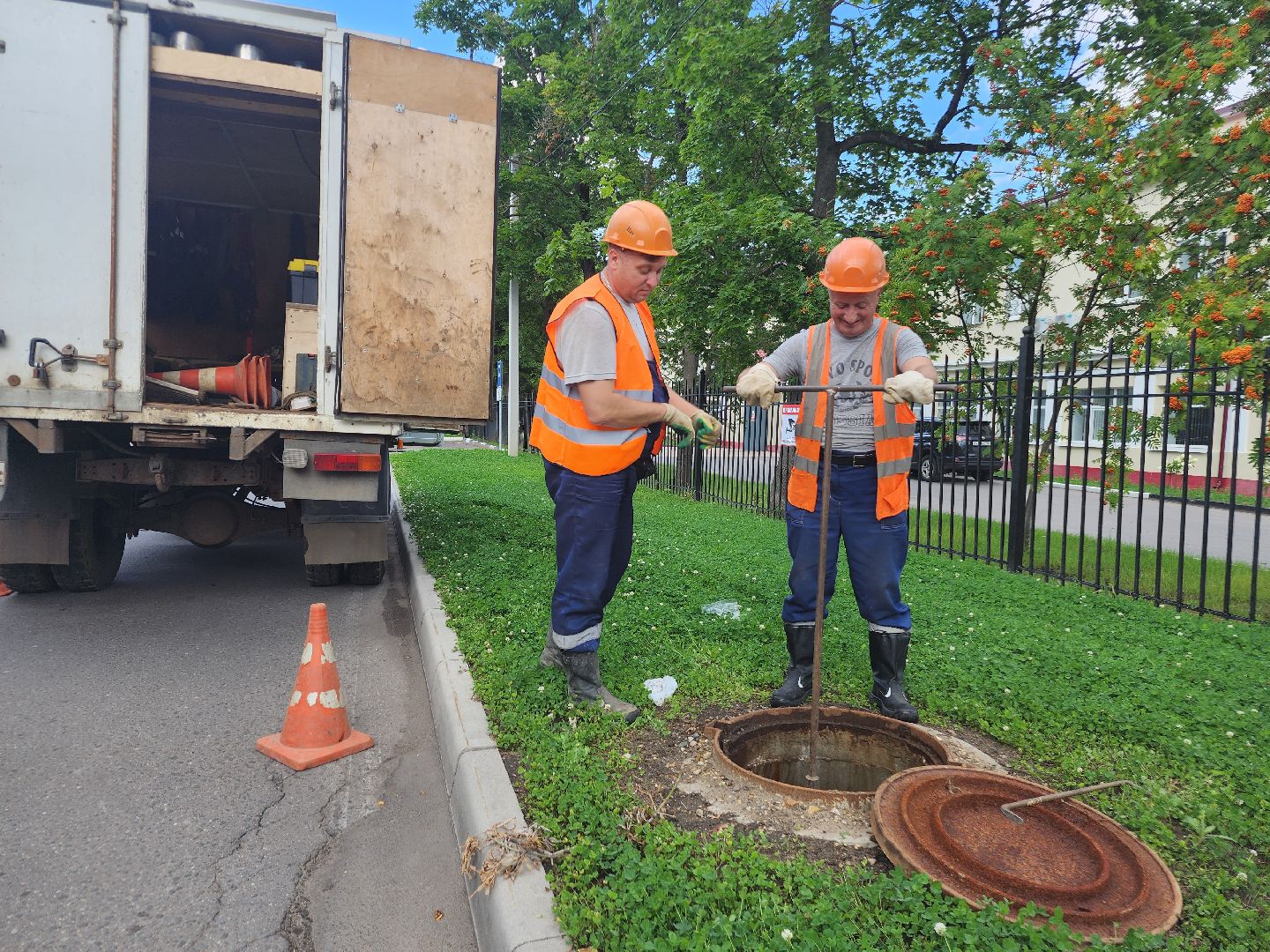 фрязино, ремонт водопровода, аварийные работы,