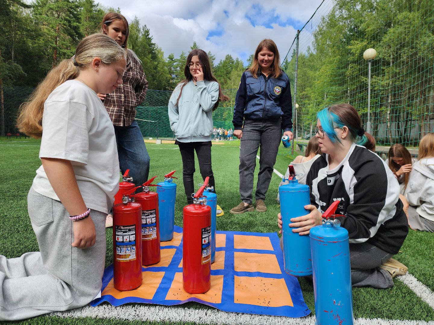 лагерь, учения мчс, эвакуация, дети, ногинск,