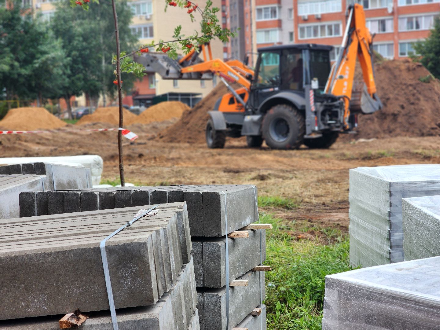 дубна, благоустройство, сквер,