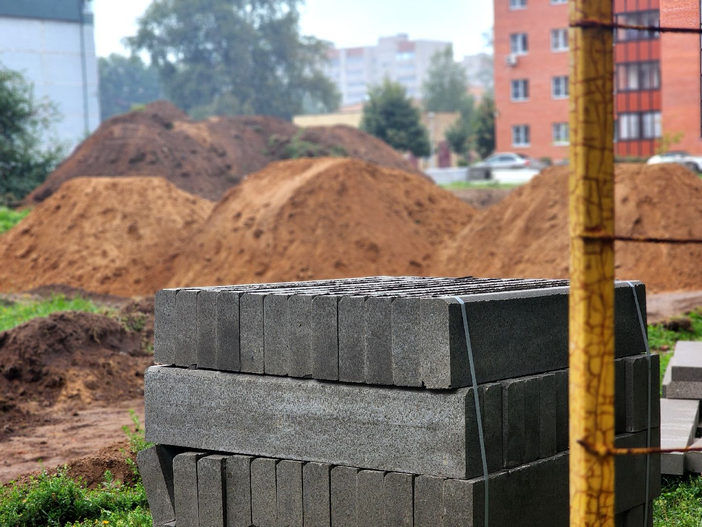 дубна, благоустройство, сквер,