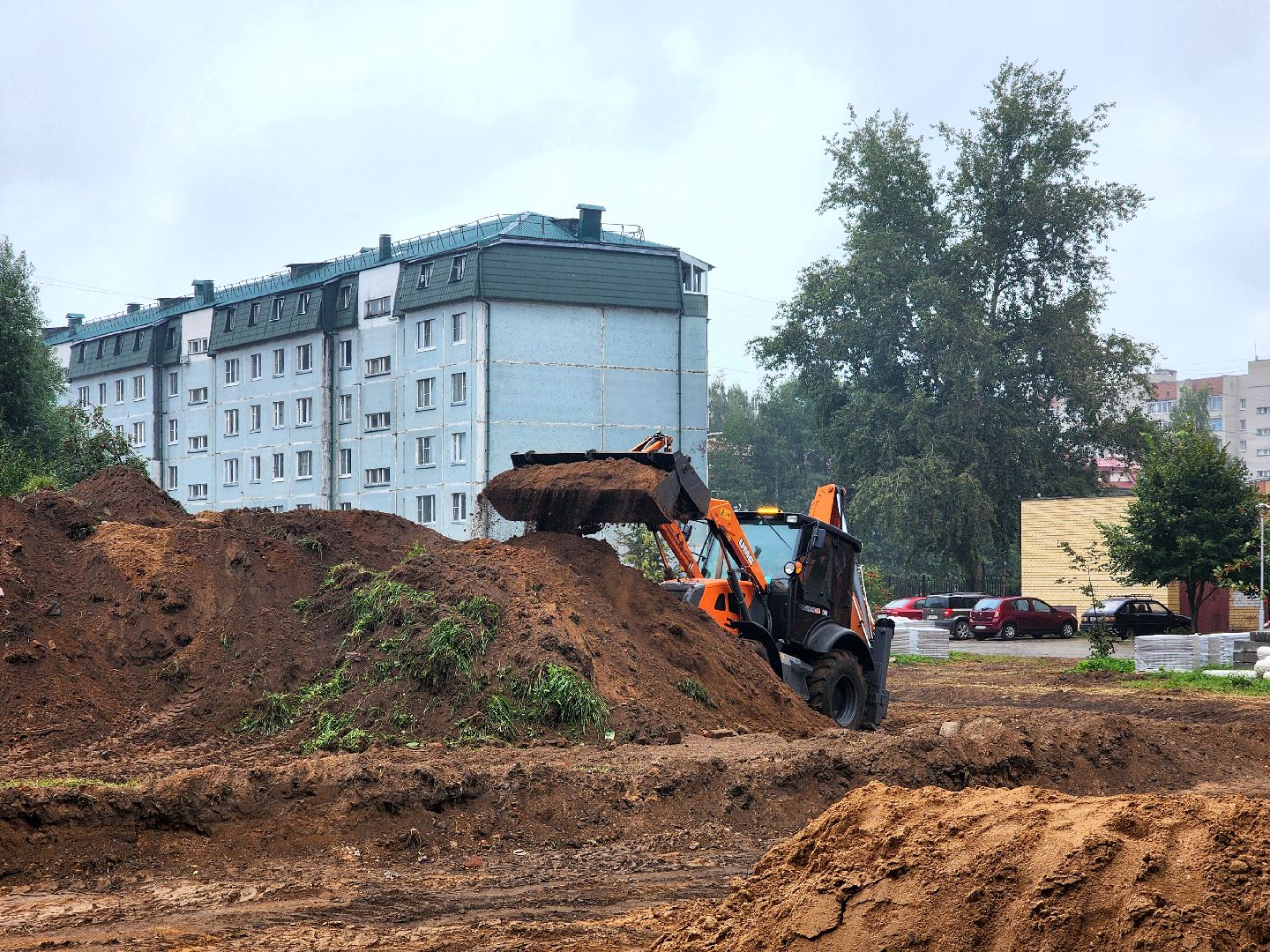 дубна, благоустройство, сквер,