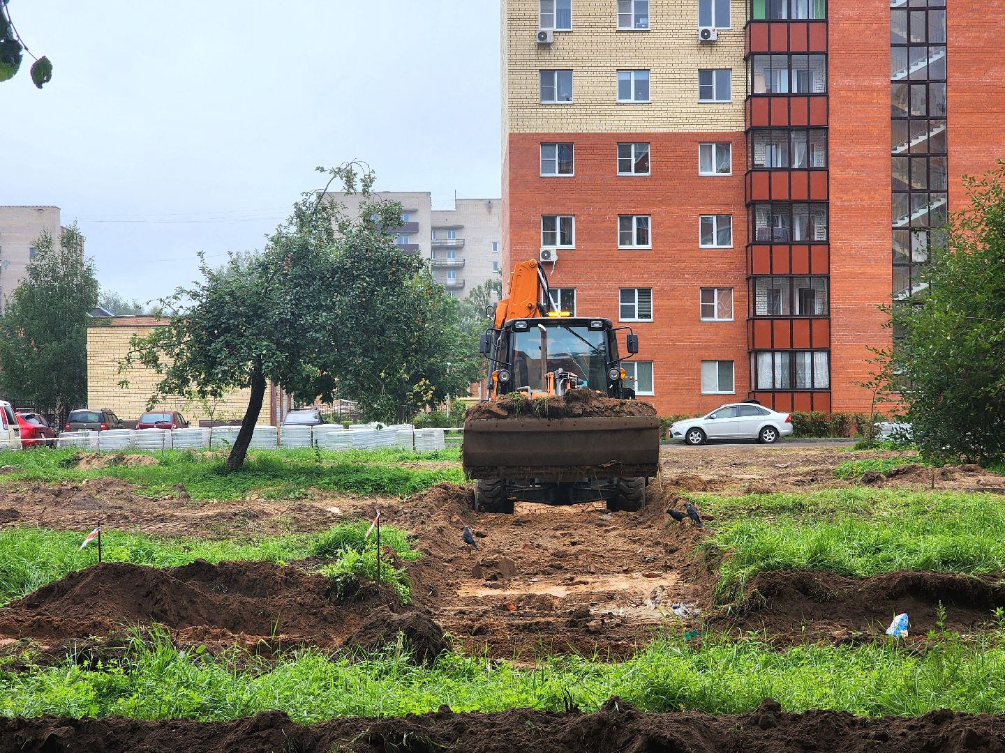 дубна, благоустройство, сквер,