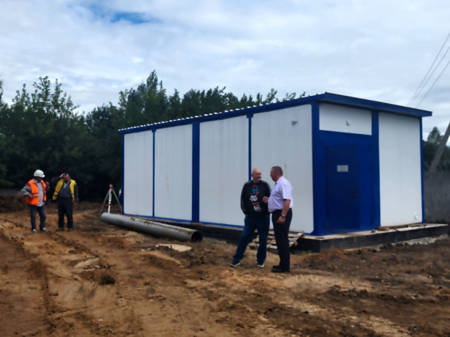 наро-фоминский городской округ, верея, ВЗУ,чистая вода, роман шамнэ, реконструкция взу, станция водоочистки,