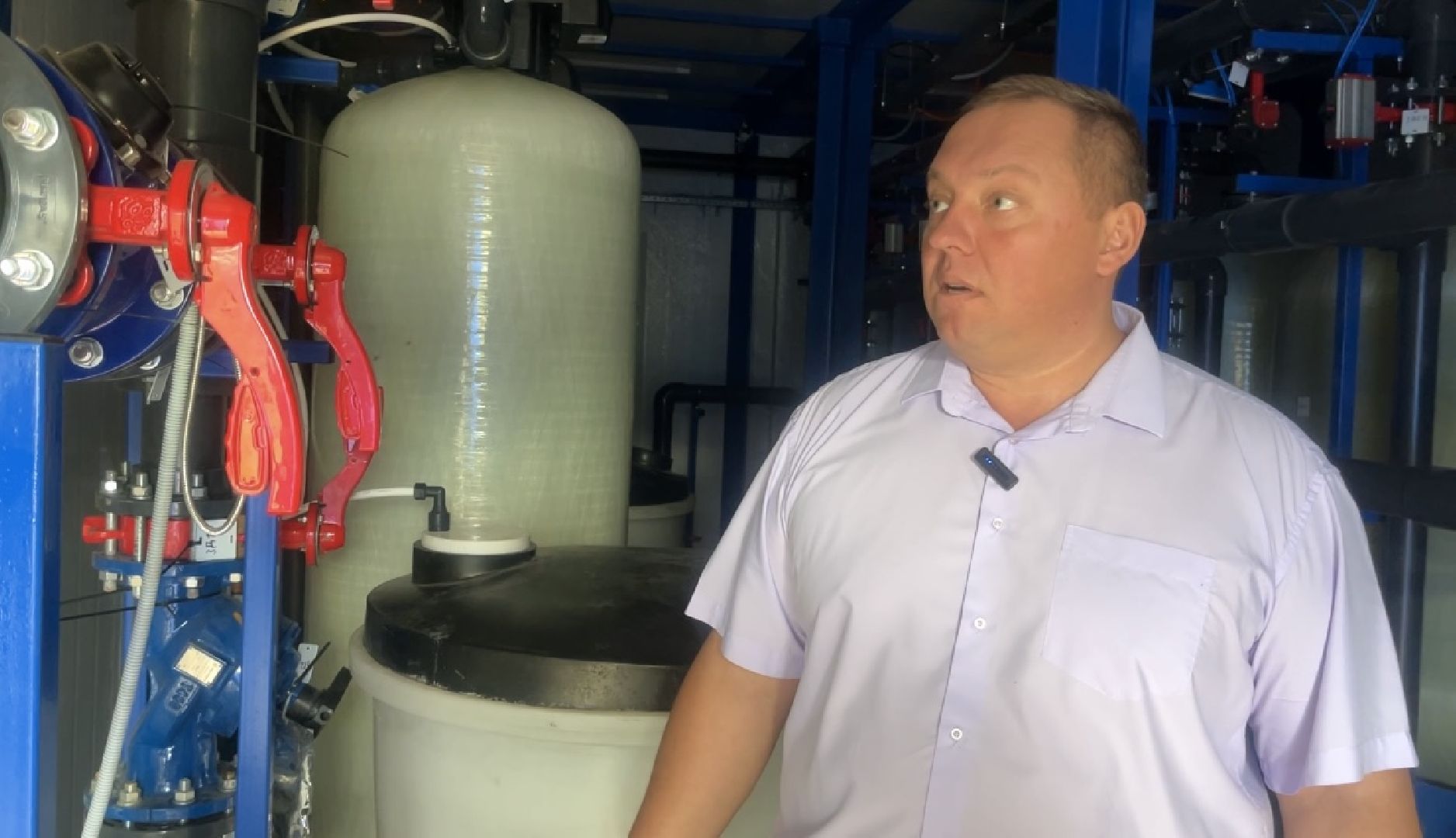 наро-фоминский городской округ, верея, ВЗУ,чистая вода, роман шамнэ, реконструкция взу, станция водоочистки,