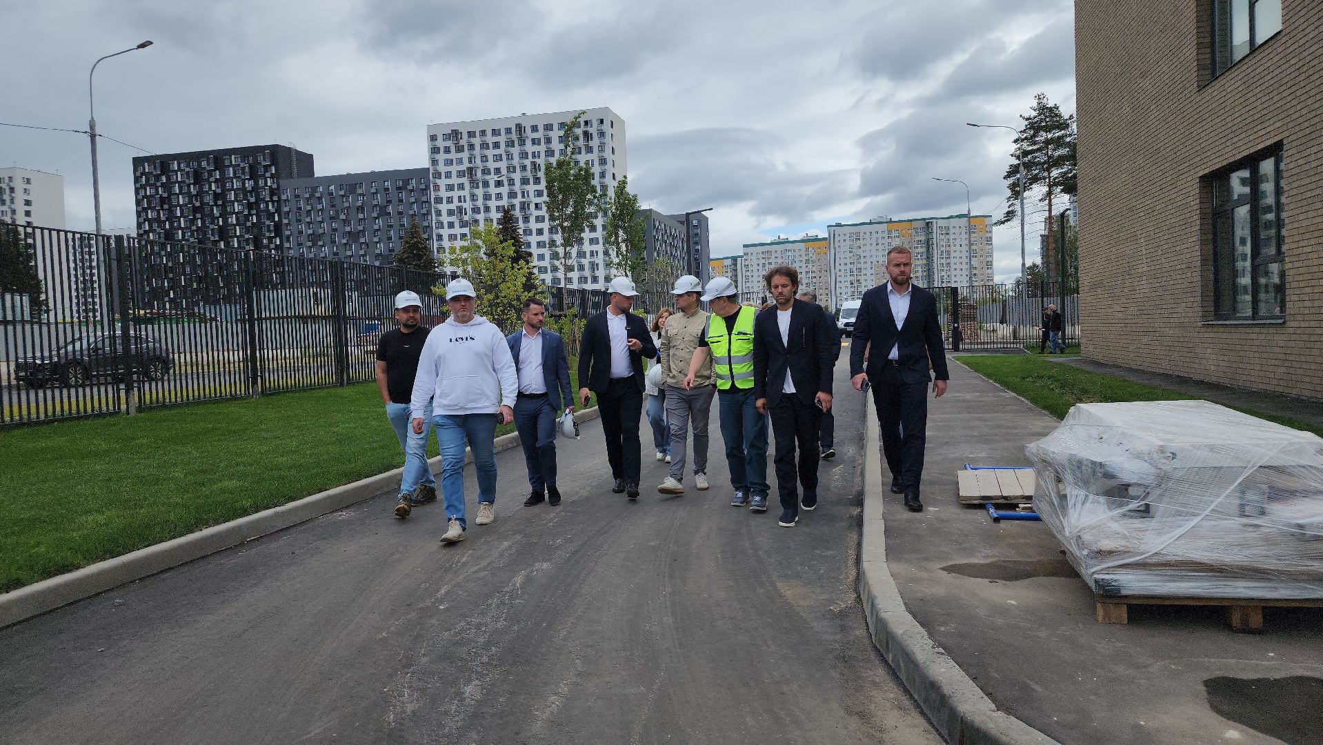 мытищи, строительство школы,