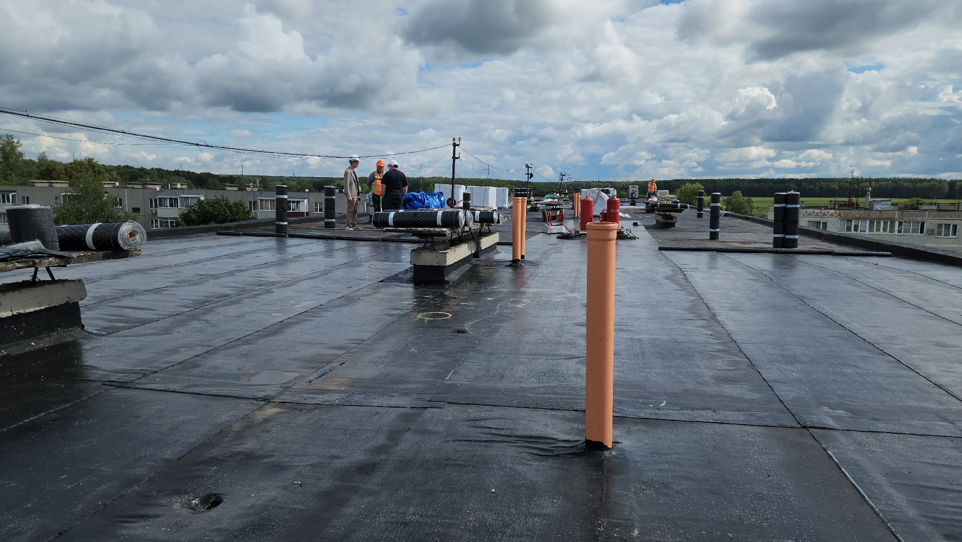 ступино, михнево, капитальный ремонт, кровля, крыша , стройконтроль, гидроизоляция, жкх,