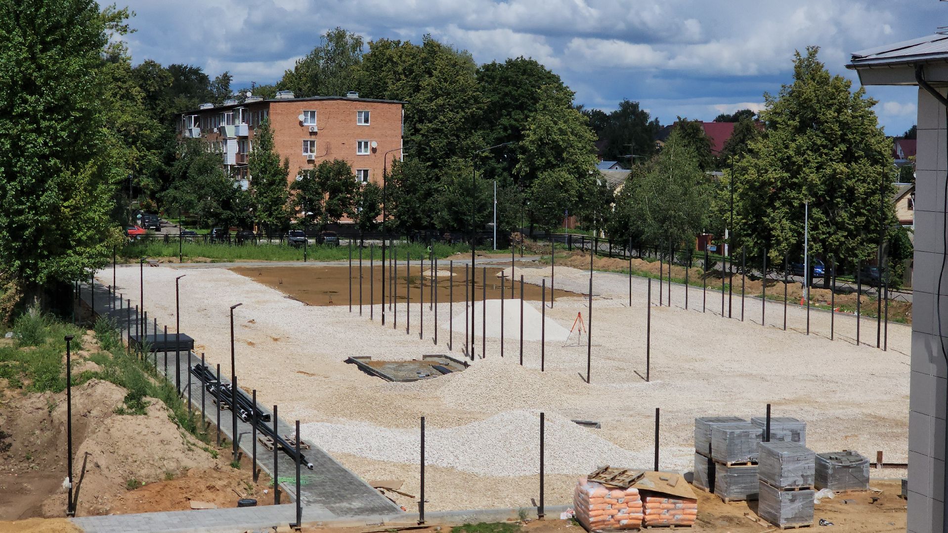 ступино, лицей 2, капитальный ремонт, образование, благоустройство, спортивное ядро, тротуары, безопасный регион,