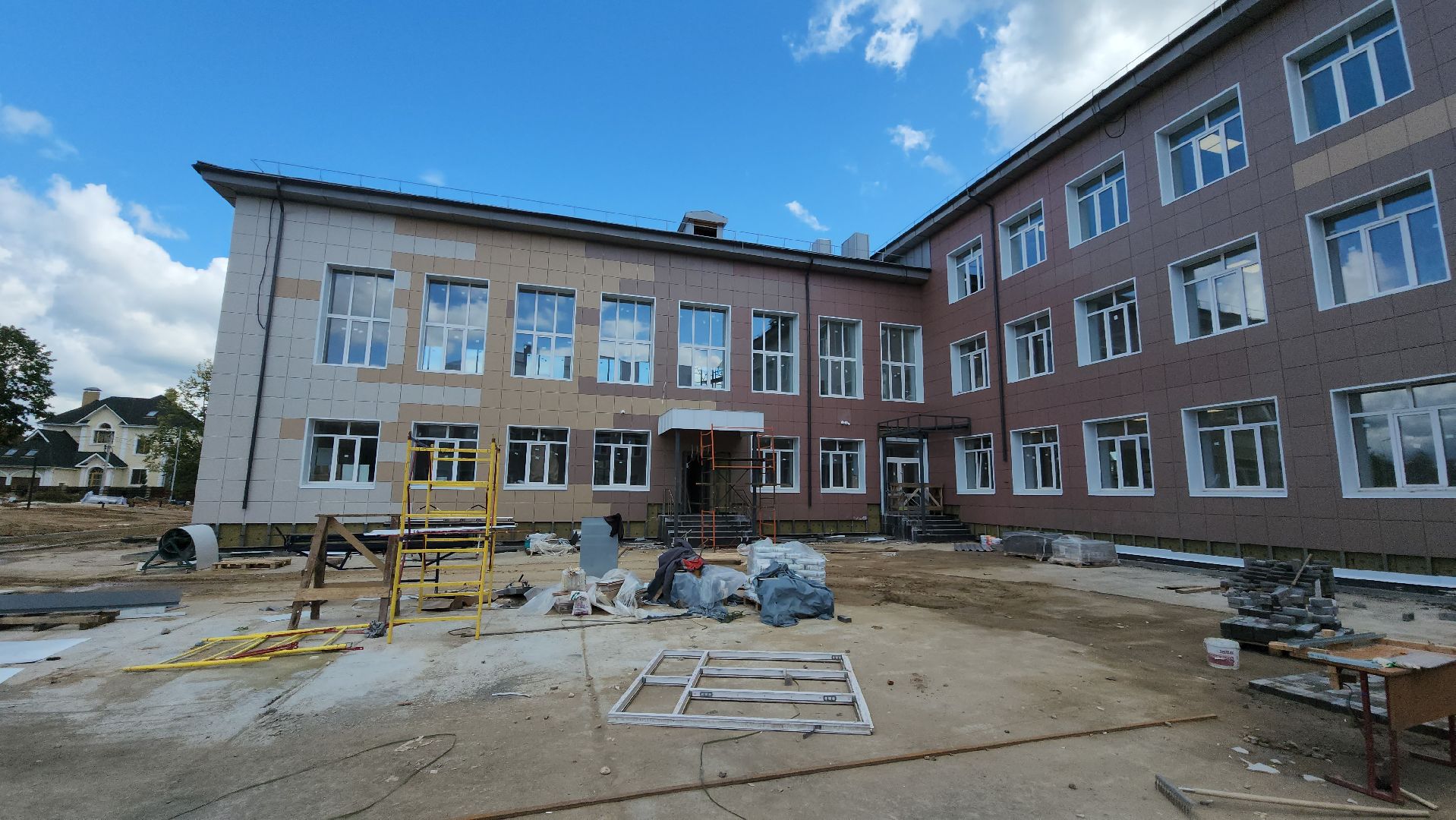 ступино, лицей 2, капитальный ремонт, образование, благоустройство, спортивное ядро, тротуары, безопасный регион,