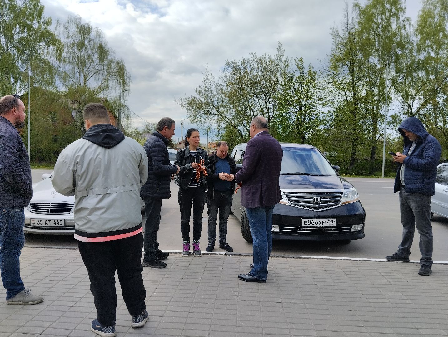 9 мая, День Победы, Георгиевская ленточка, Старая Купавна, Богородский городской округ