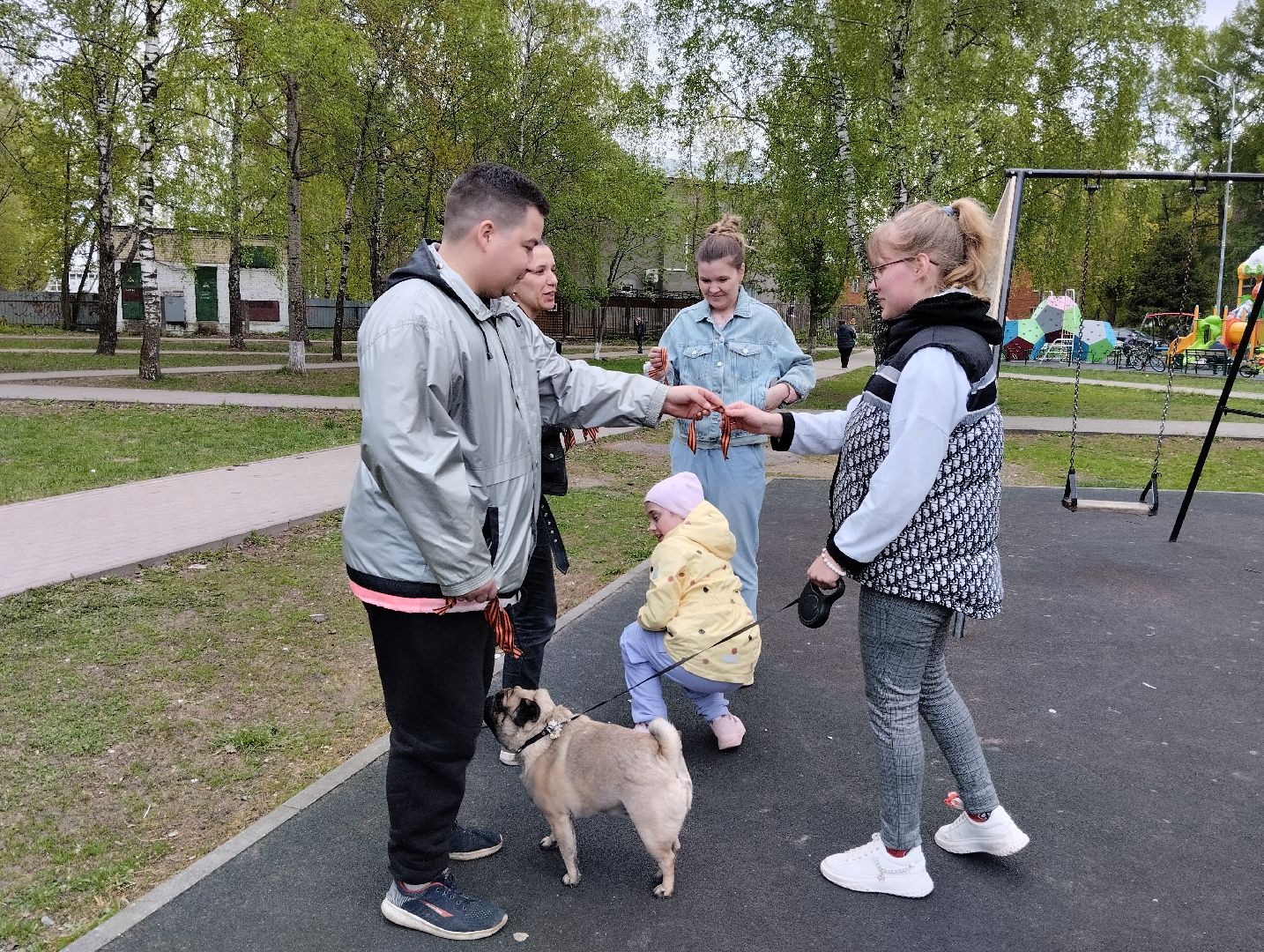 9 мая, День Победы, Георгиевская ленточка, Старая Купавна, Богородский городской округ
