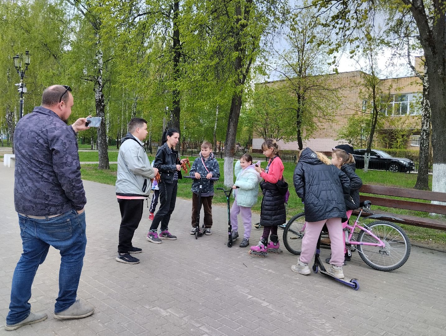 9 мая, День Победы, Георгиевская ленточка, Старая Купавна, Богородский городской округ