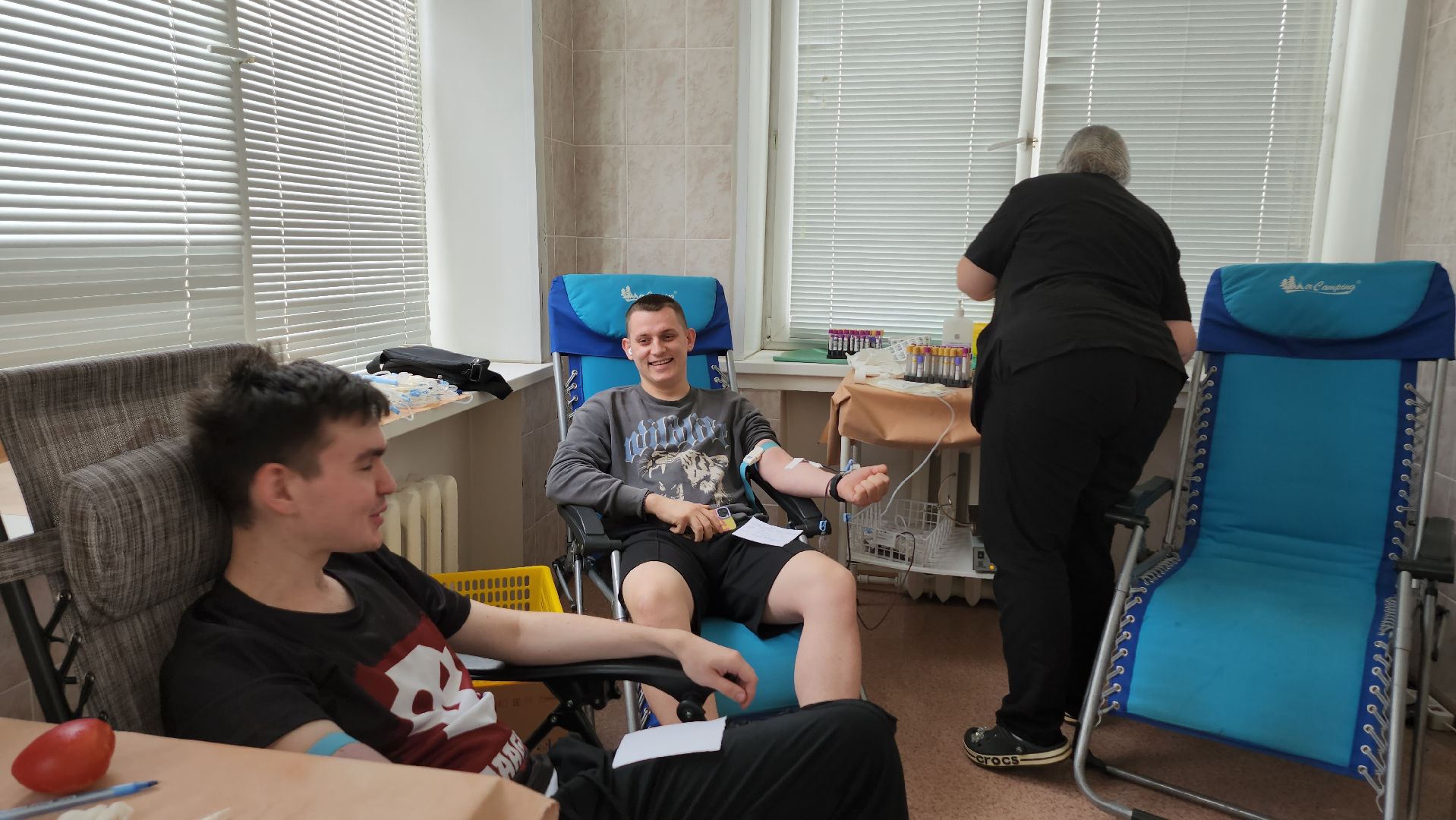 завод Звезда в Люберцах, люберцы, донорская акция, люберецкая областная больница, отделение переливания крови,