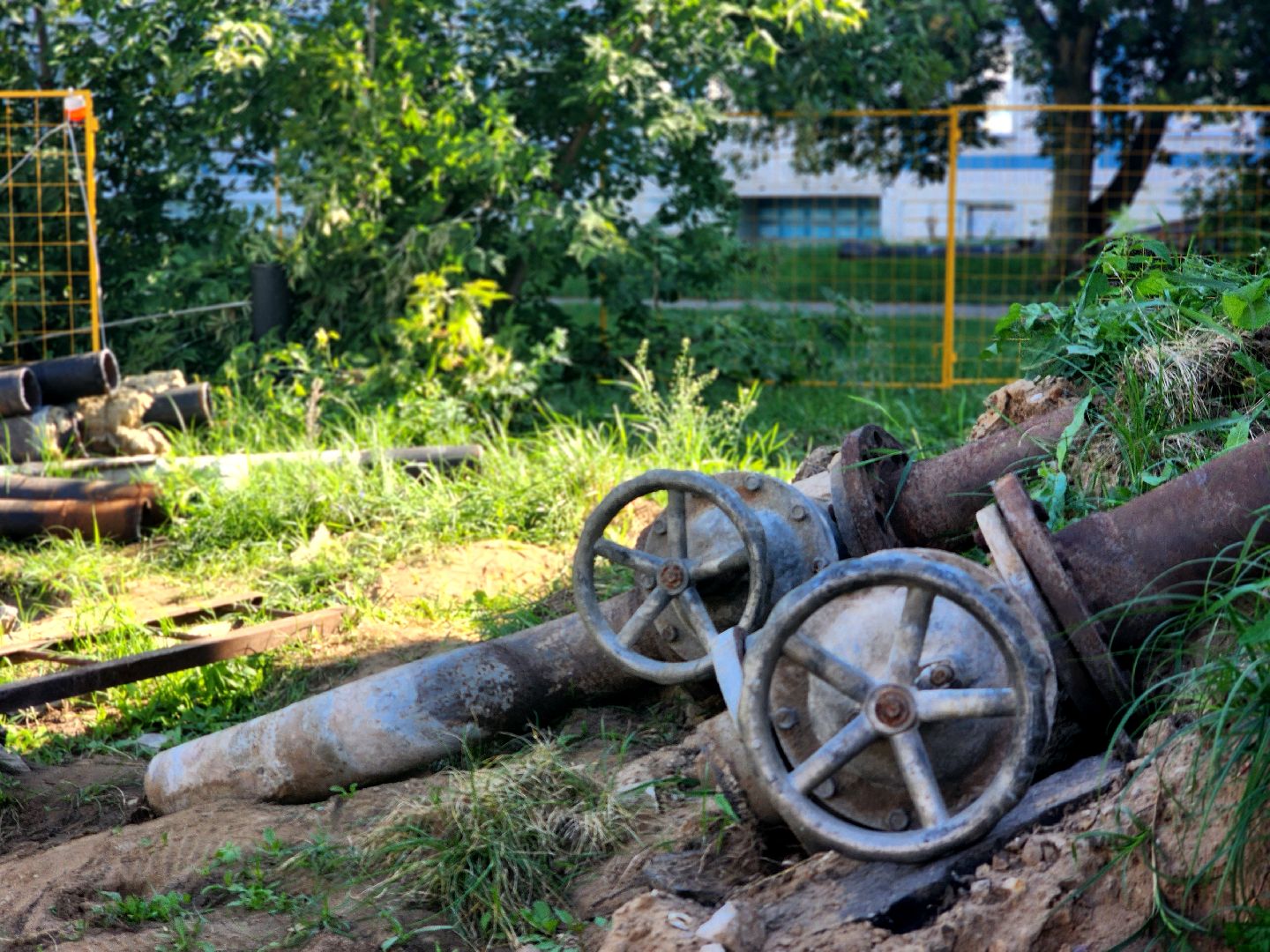 дубна, ремонт теплотрассы, жкх,