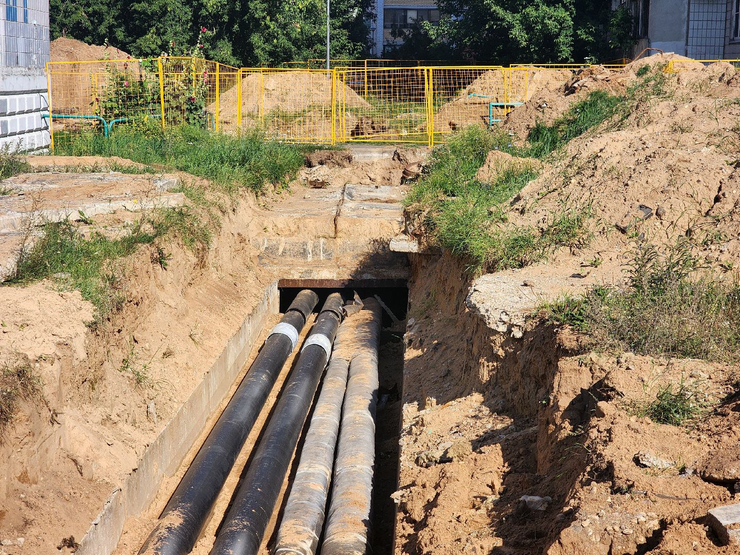 дубна, ремонт теплотрассы, жкх,