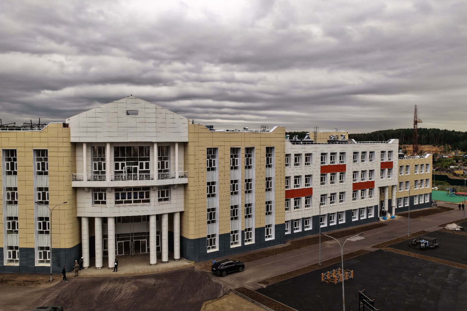 видео с коптера, гимназия 5 дзержинский, образование в люберцах,