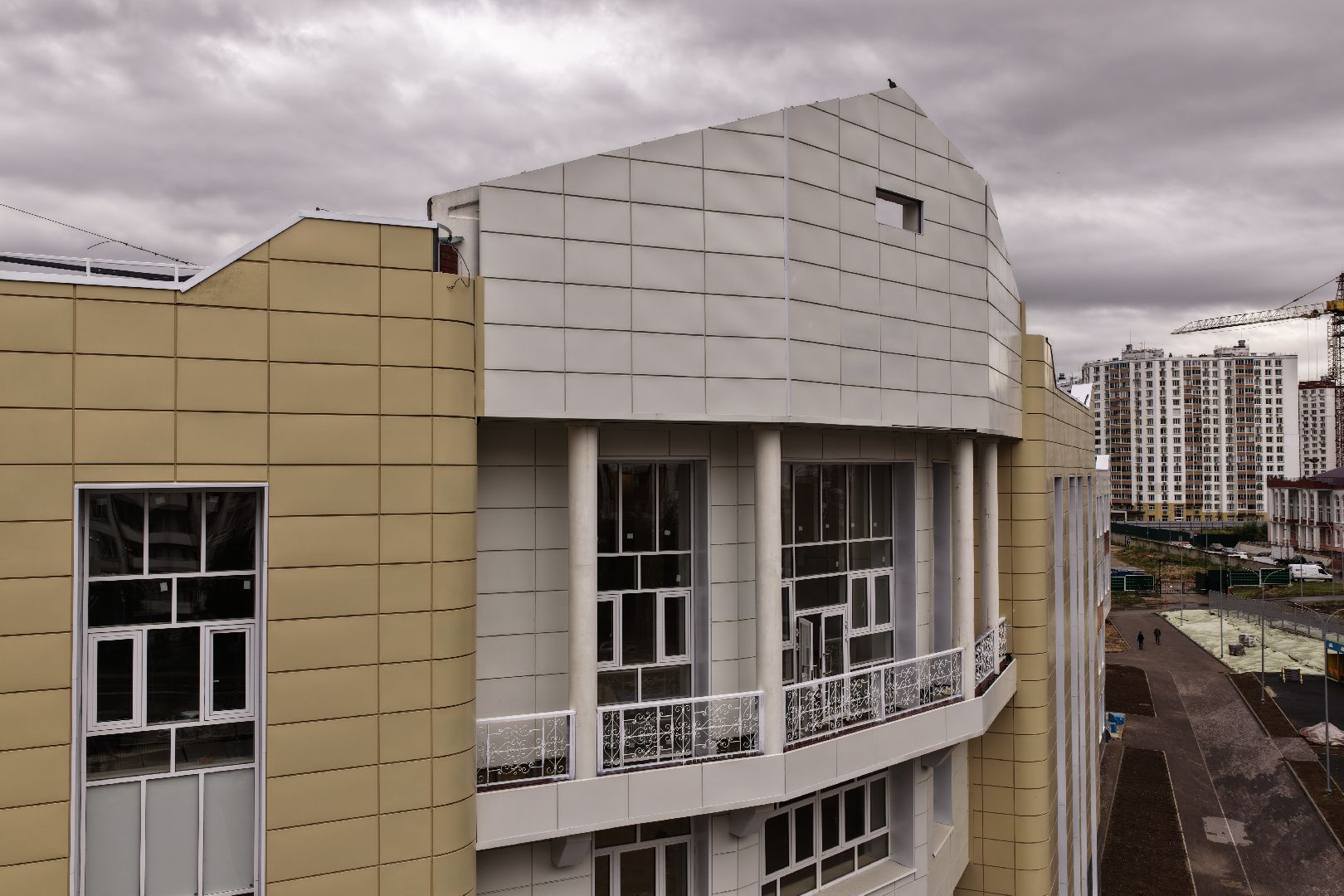 видео с коптера, гимназия 5 дзержинский, образование в люберцах,