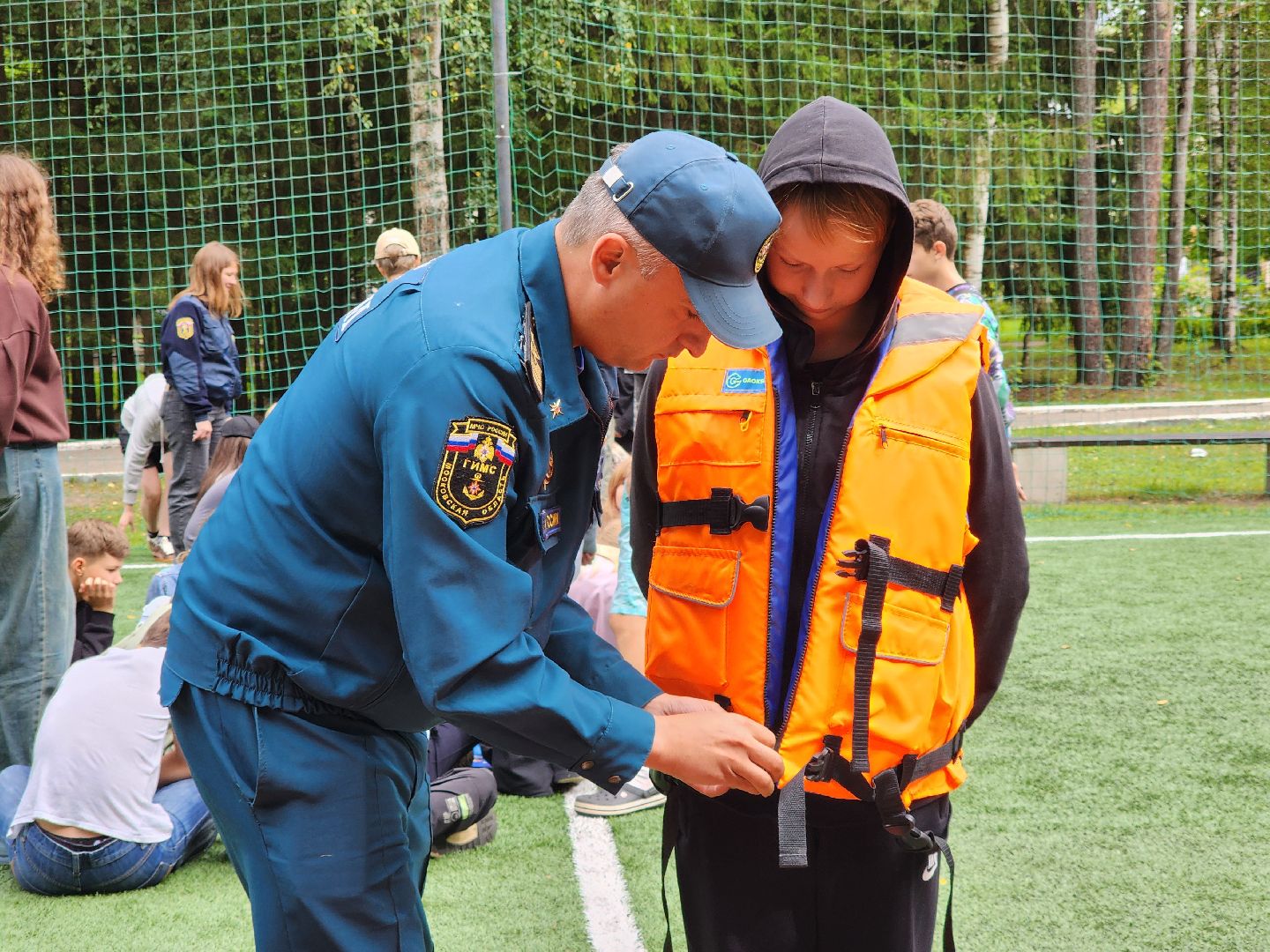 ногинск, лагерь, безопасность, дети, учения мчс,