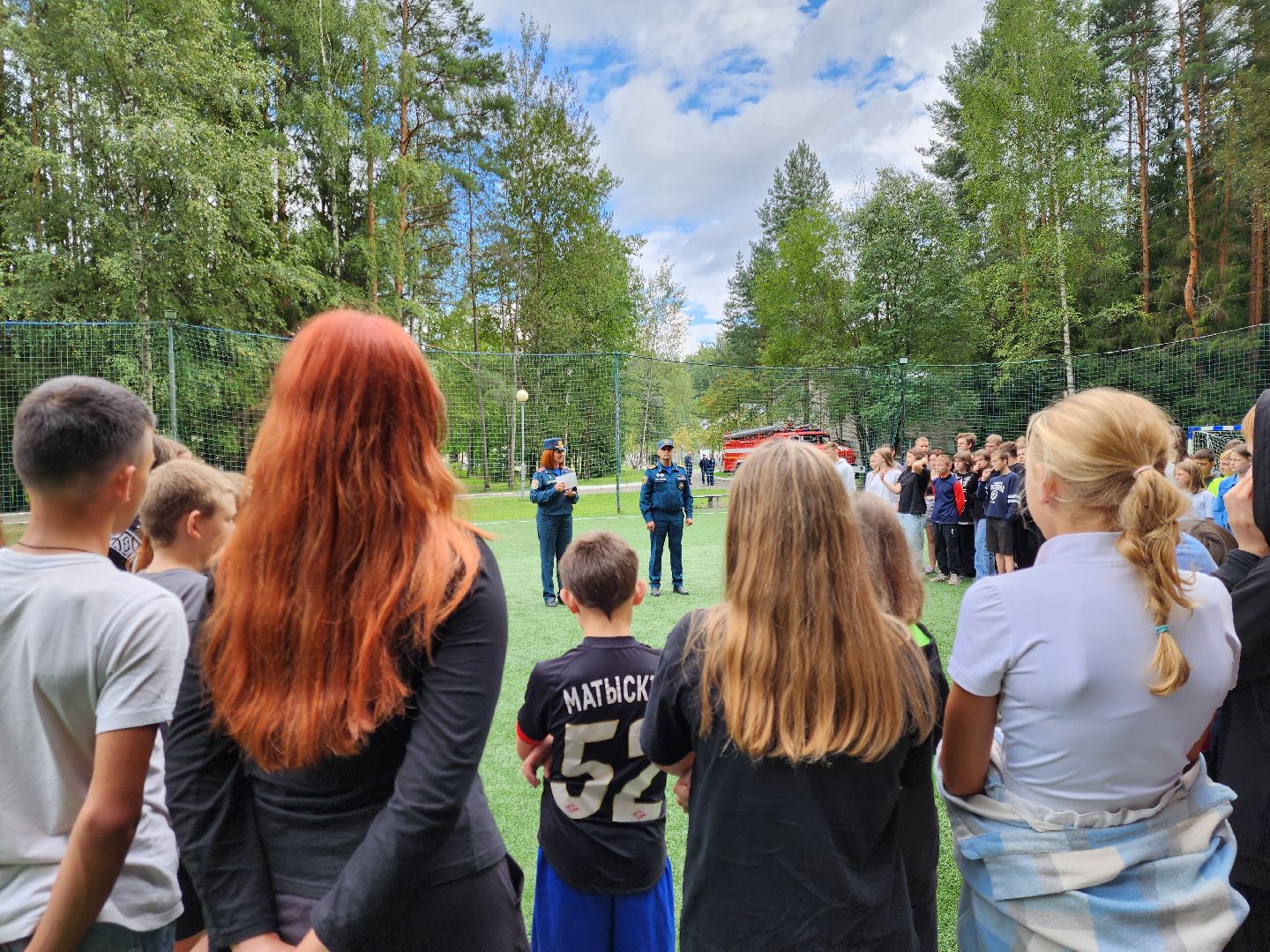 ногинск, лагерь, безопасность, дети, учения мчс,