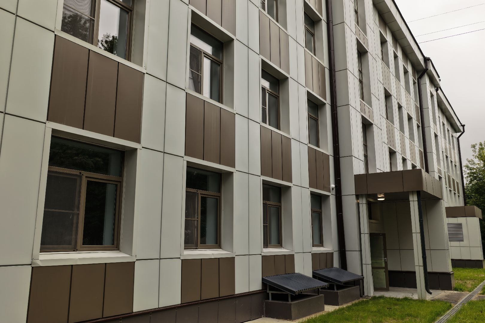 видео с коптера, поликлиника в дзержинском, медицина в люберцах,