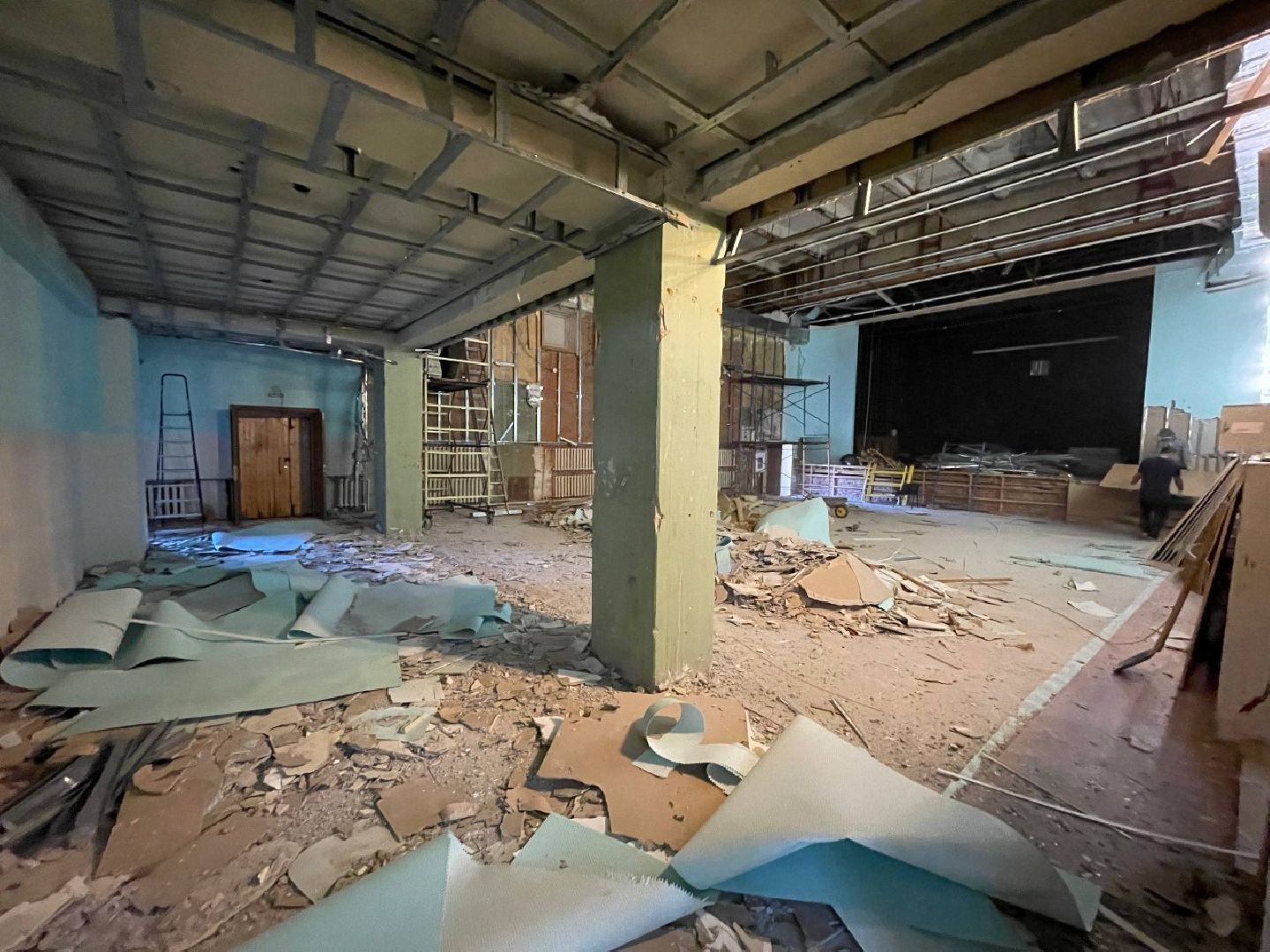 зарайск, культура, ремонт клуба,