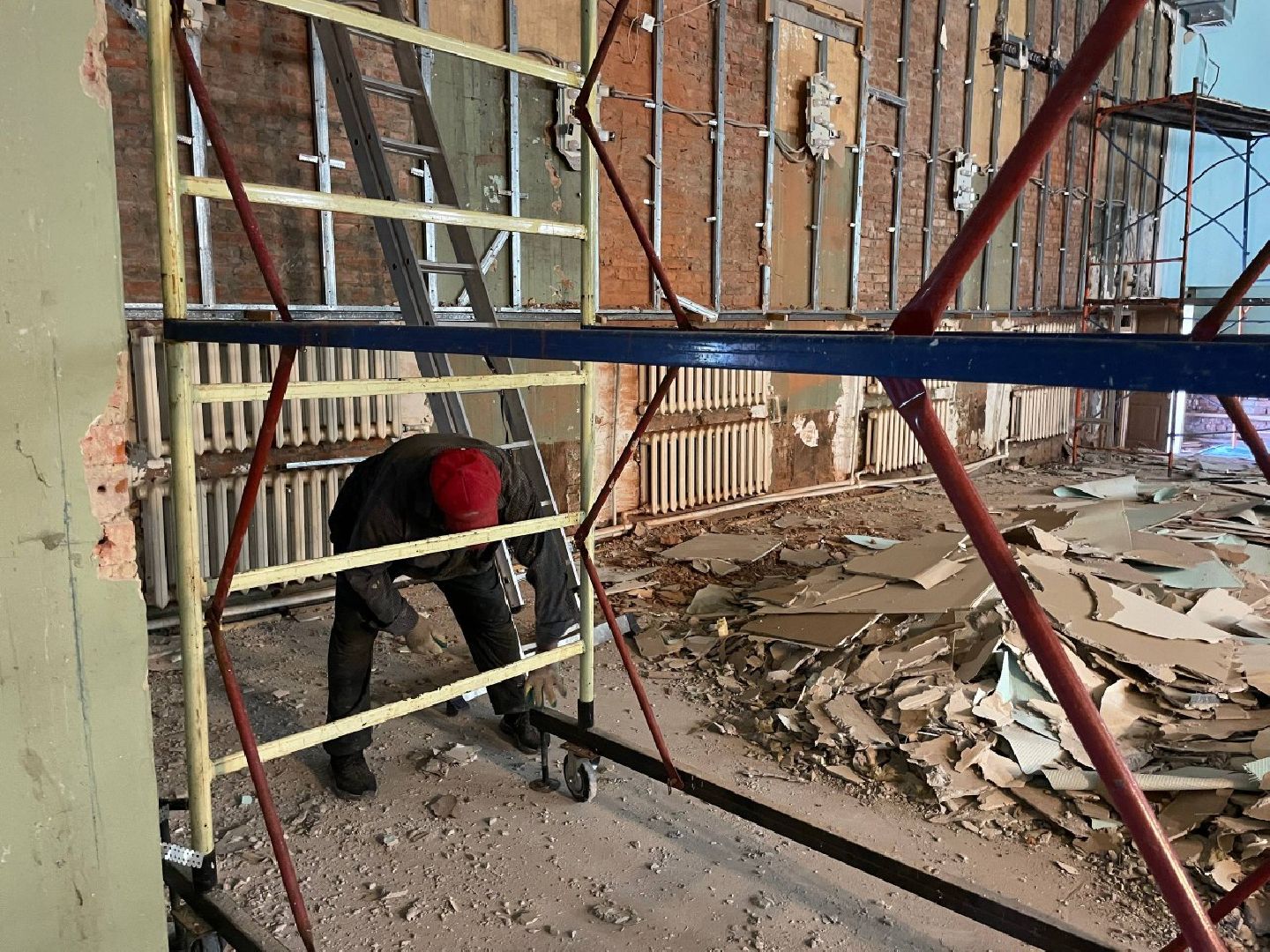 зарайск, культура, ремонт клуба,