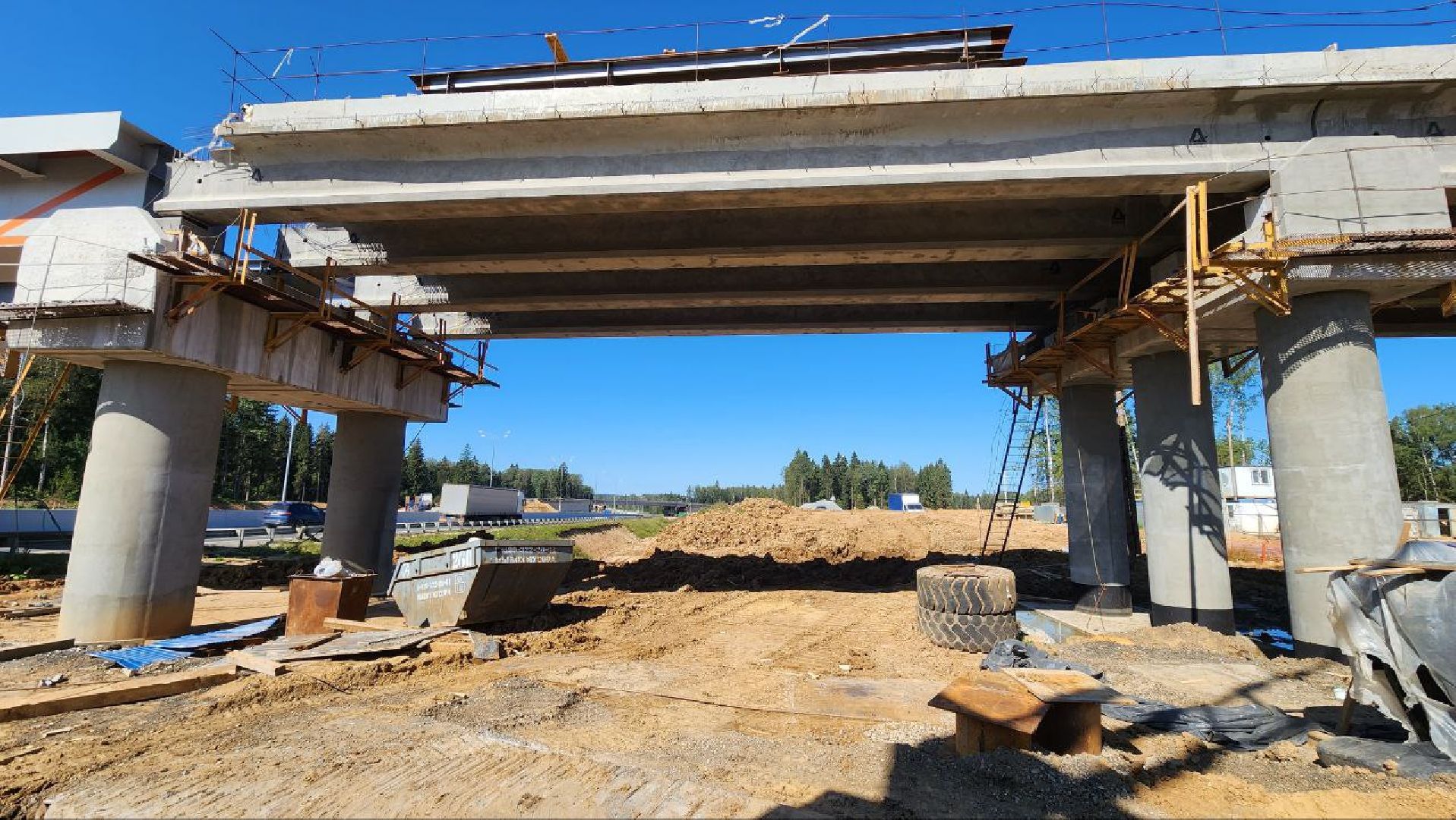 Дмитров, ЦКАД, Развязка на Дмитровском шоссе, Автодор, Минтранс,