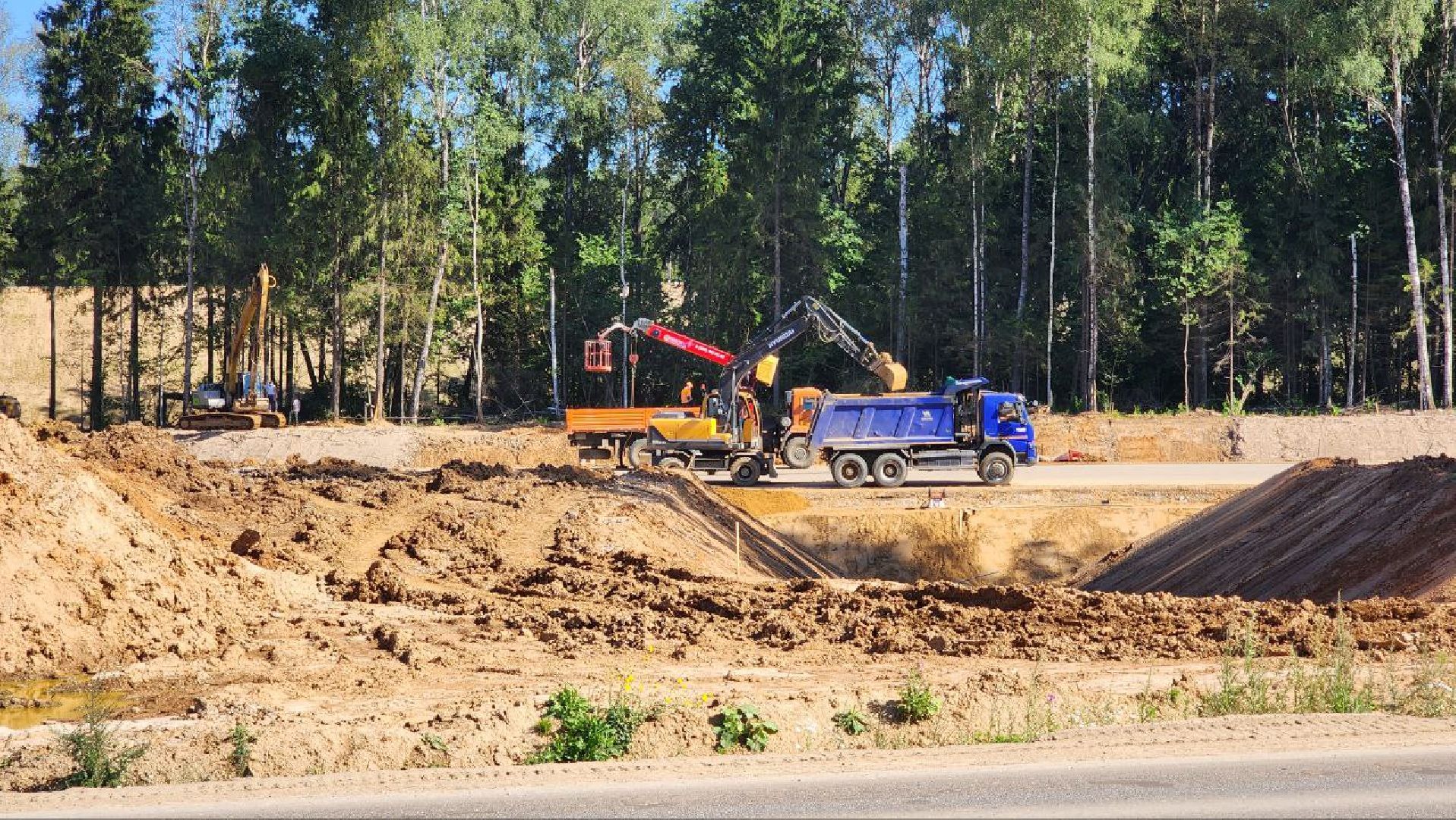 Дмитров, ЦКАД, Развязка на Дмитровском шоссе, Автодор, Минтранс,