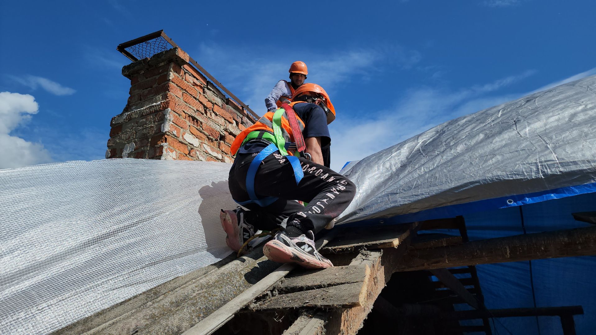 ступино, капремонт, ремонт кровли, скатная крыша, березнецово, стропильная система, профнастил,