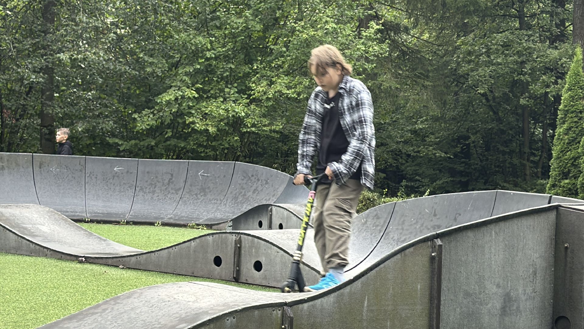 Памп-трек, одинцовский парк культуры спорта и отдыха, Ремонтные работы, Спорт,