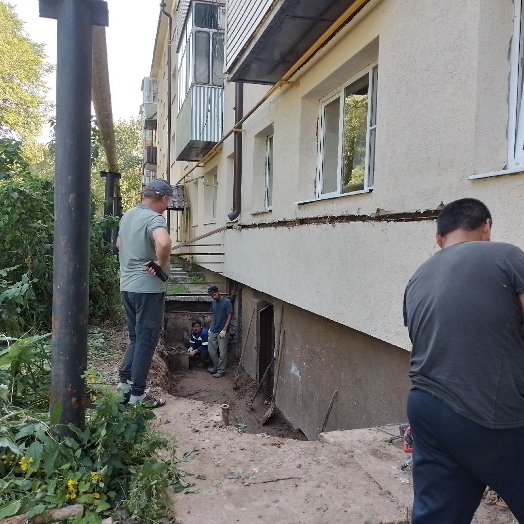 городской округ восход, жкх, благоустройство, ремонт, ремонт входной группы, подвал, подвал многоквартирного дома,