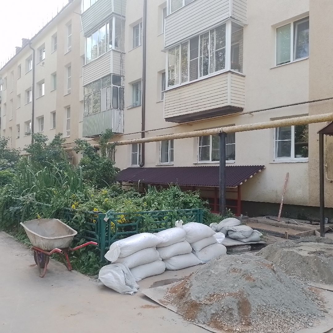 городской округ восход, жкх, благоустройство, ремонт, ремонт входной группы, подвал, подвал многоквартирного дома,