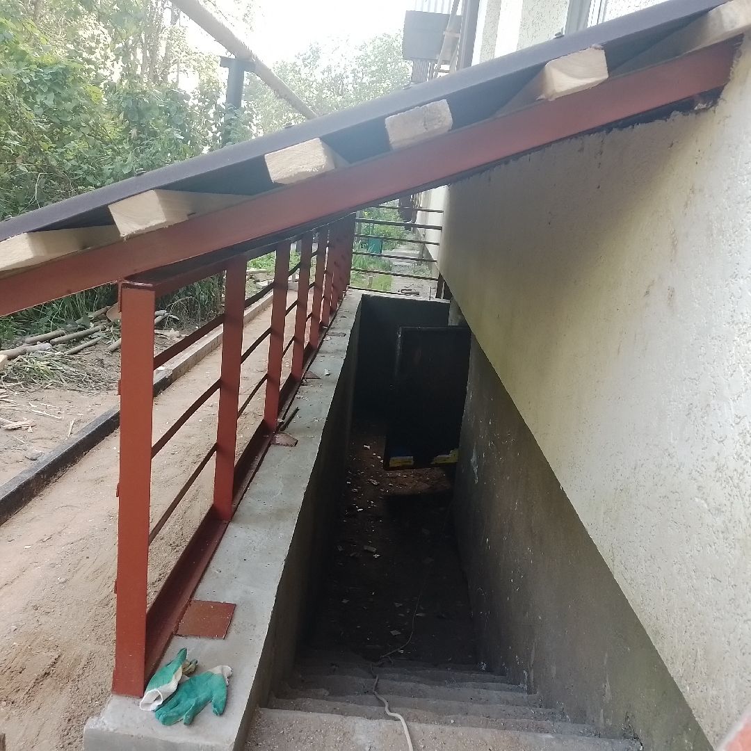 городской округ восход, жкх, благоустройство, ремонт, ремонт входной группы, подвал, подвал многоквартирного дома,