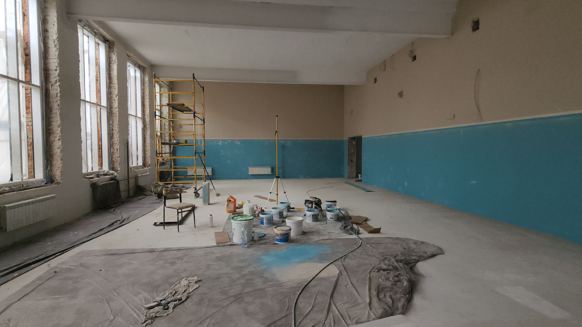 вертикалки, ашукино, пушкинский, капитальный ремонт школы, замена коммуникаций, ремонт крыши, перепланировка, классы, интерактивная доска, спортзал, современная школа, мебель, входная группа,1 сентября,