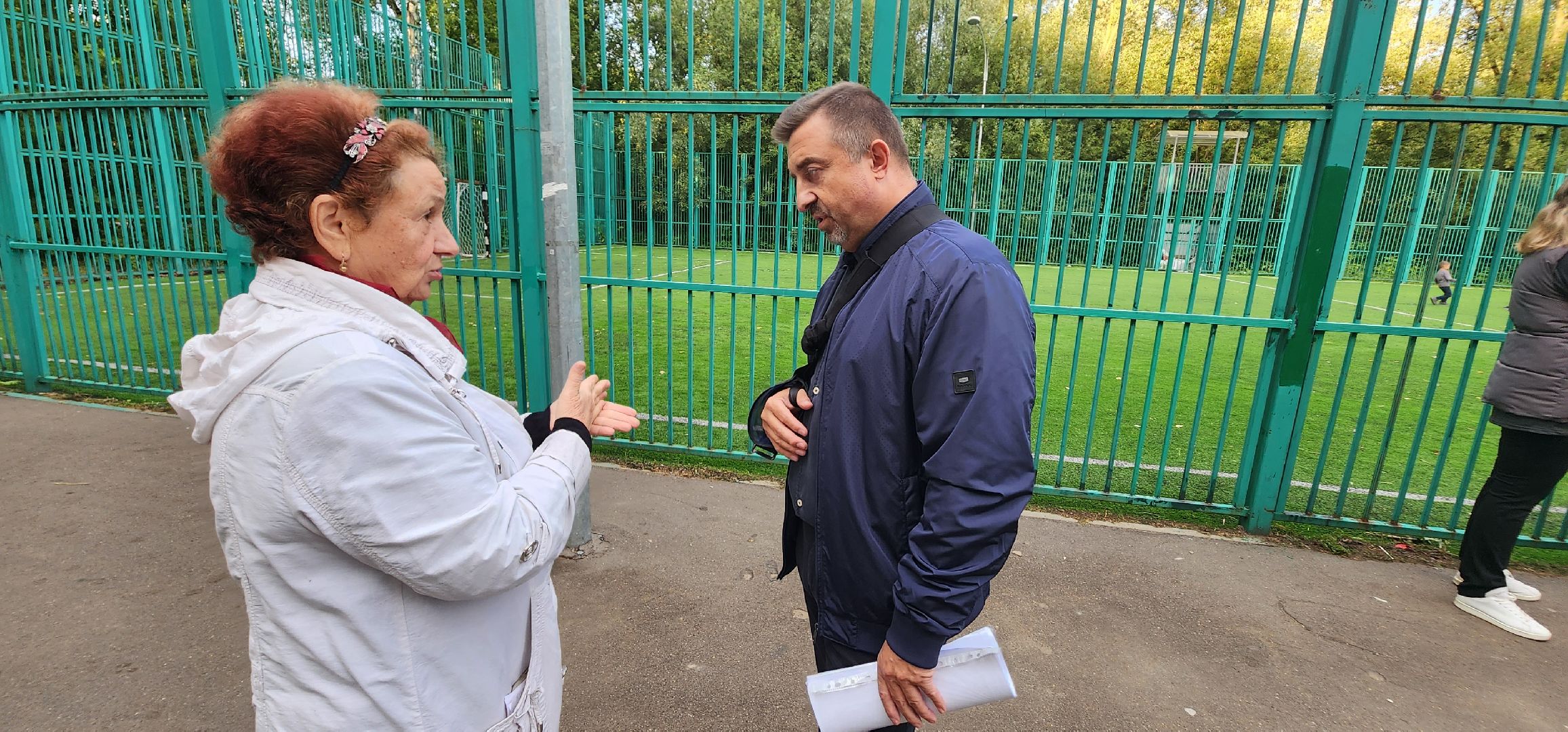 долгопрудный, островок, парки, дорожки, деревья,