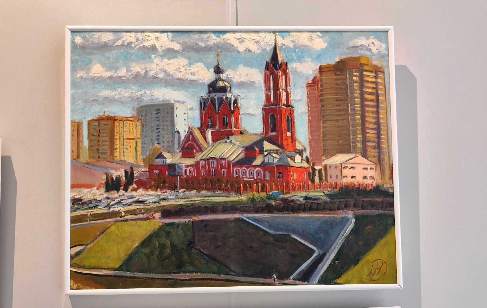 выставка, картины, живопись, пленэр,