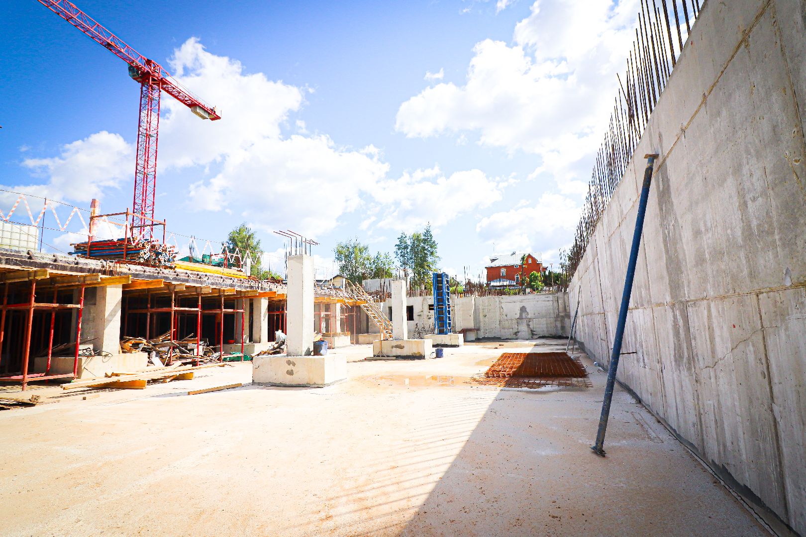 клин, строительство, спорт, спортивная школа олимпийского резерва, подмосковье,