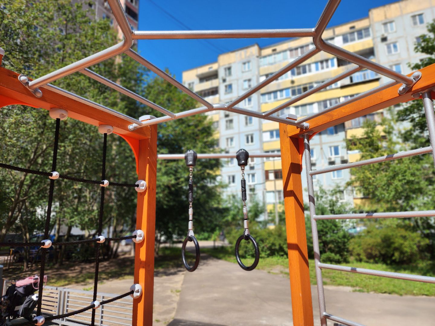 королёв, благоустройство , новая детская площадка на Малой Комитетской , администрация городского округа Королев,