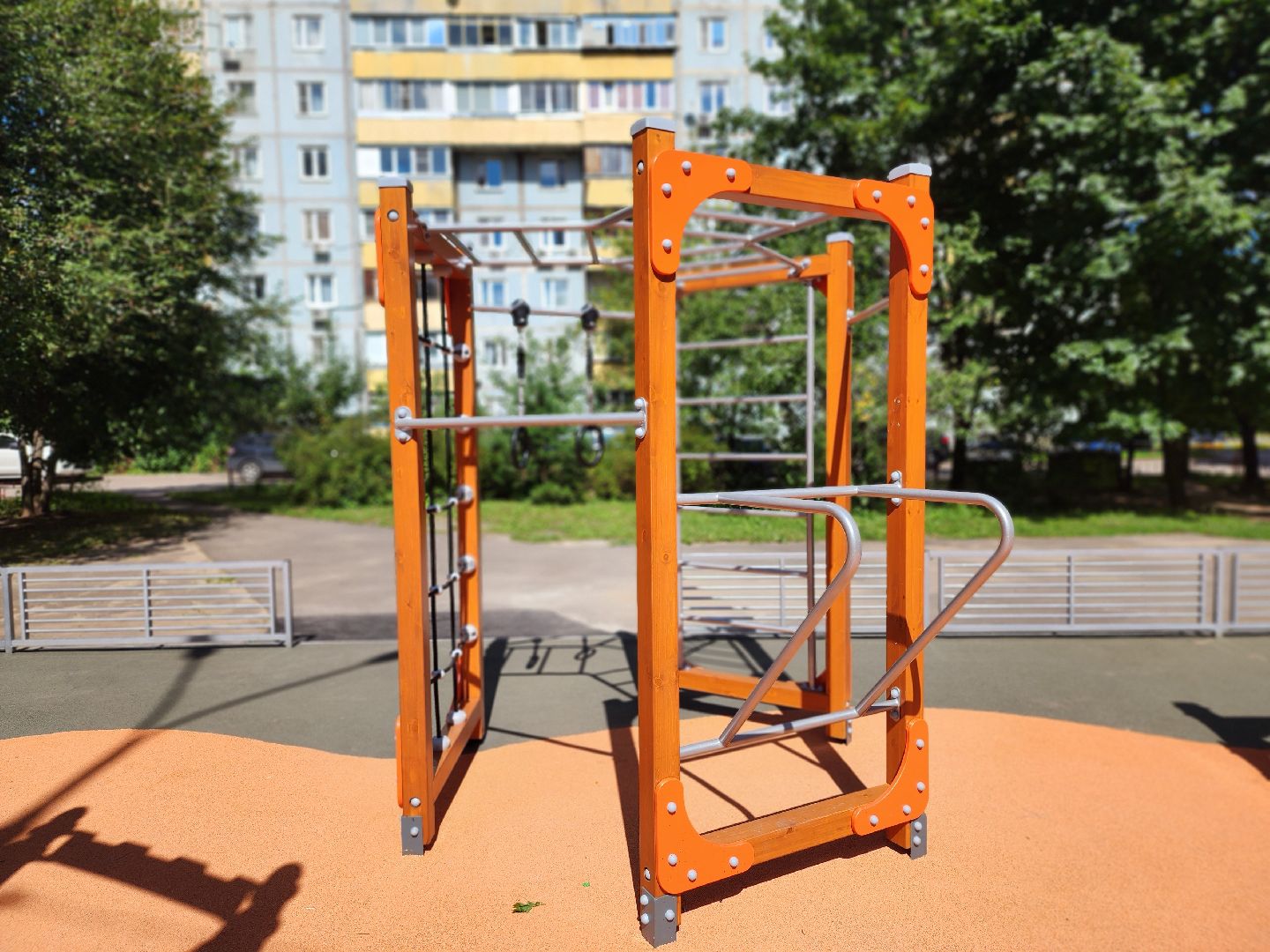 королёв, благоустройство , новая детская площадка на Малой Комитетской , администрация городского округа Королев,