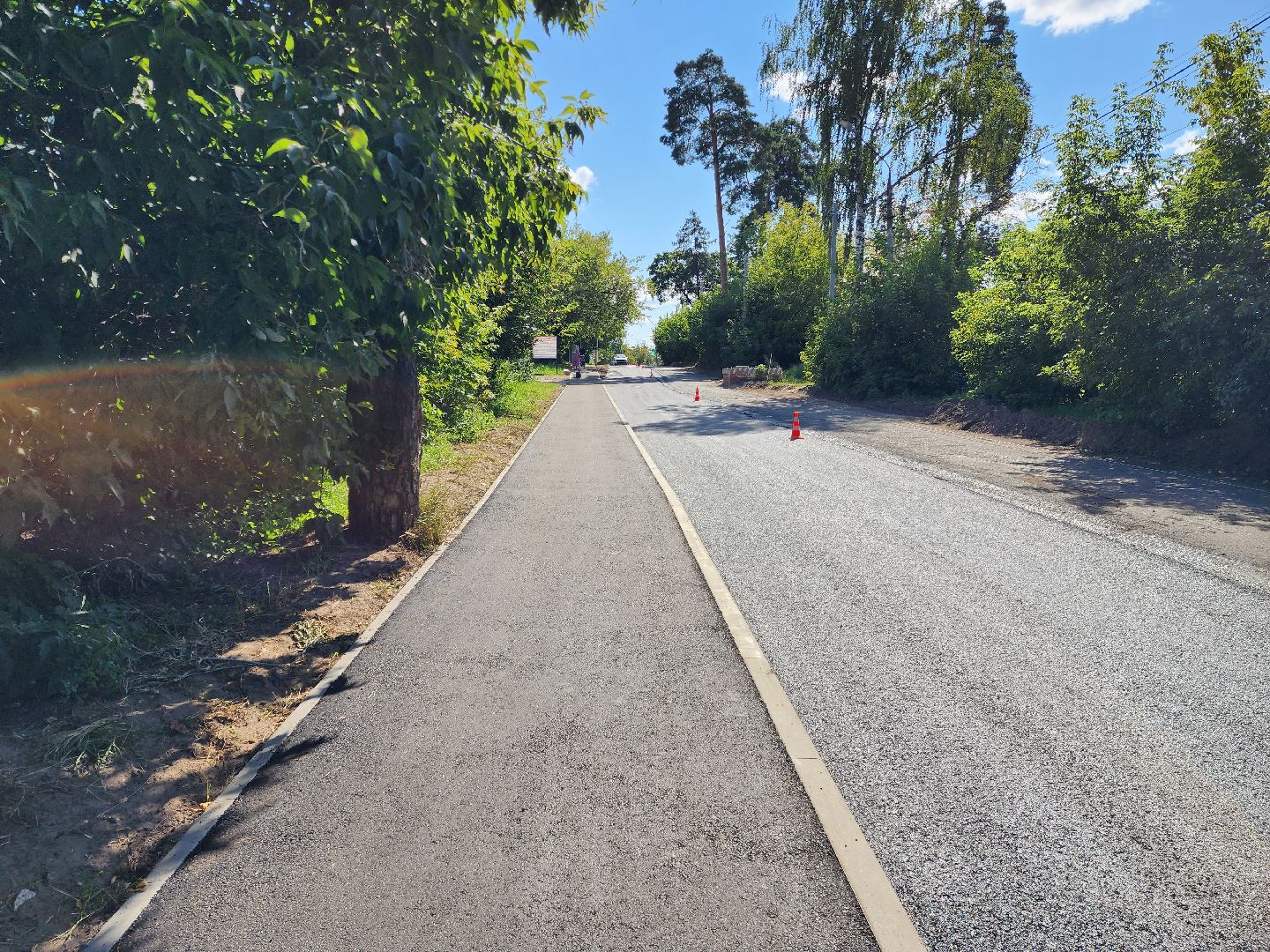 раменское, дороги, тротуар на улице серова,