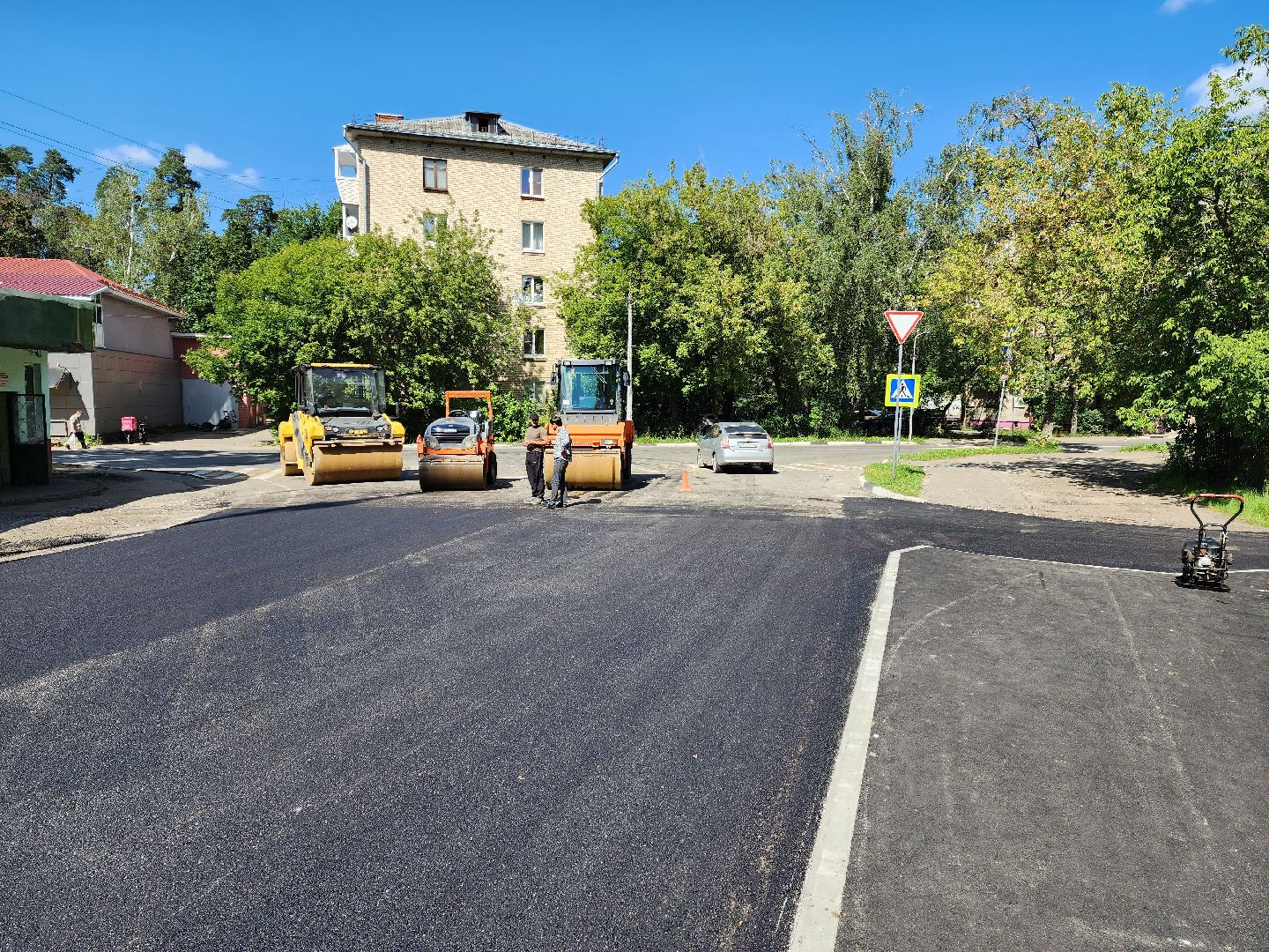 раменское, дороги, ремонт автомобильных дорог, улица серова,