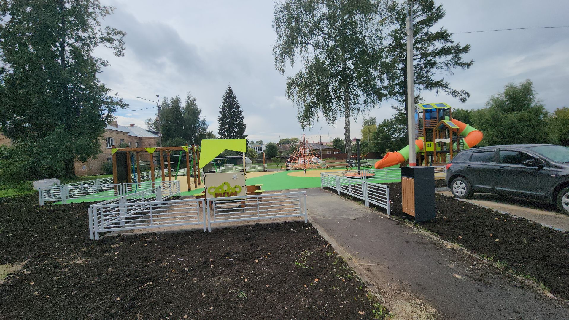 павловский посад, благоуствойство, площадка,