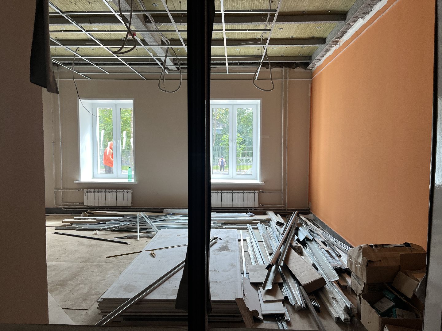 наро-фоминский городской округ, город наро-фоминск, школа N 1, наро-фоминская первая школа, капитальный ремонт школы в наро-фоминске, подготовка к новому учебному году, образование подмосковья,