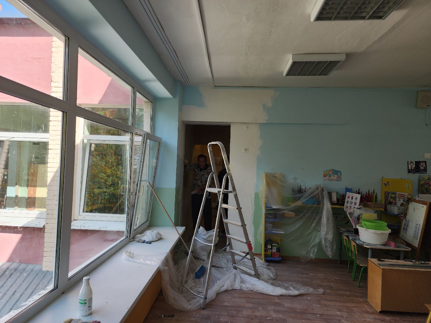 Черноголовка, Детский сад, Ремонт кровли,