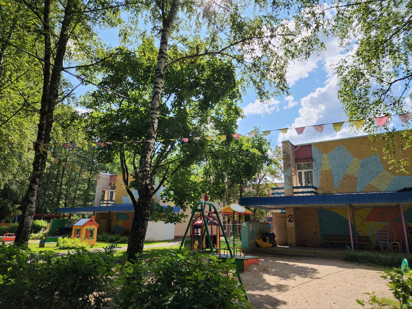 Черноголовка, Детский сад, Ремонт кровли,