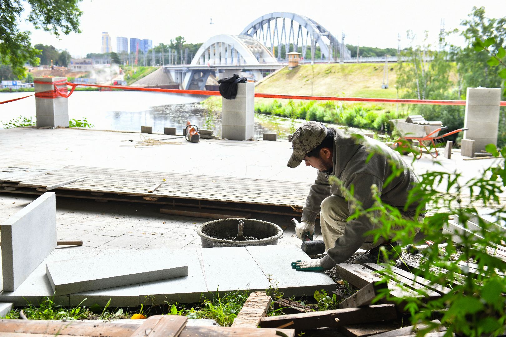 парк, благоустройство, город,