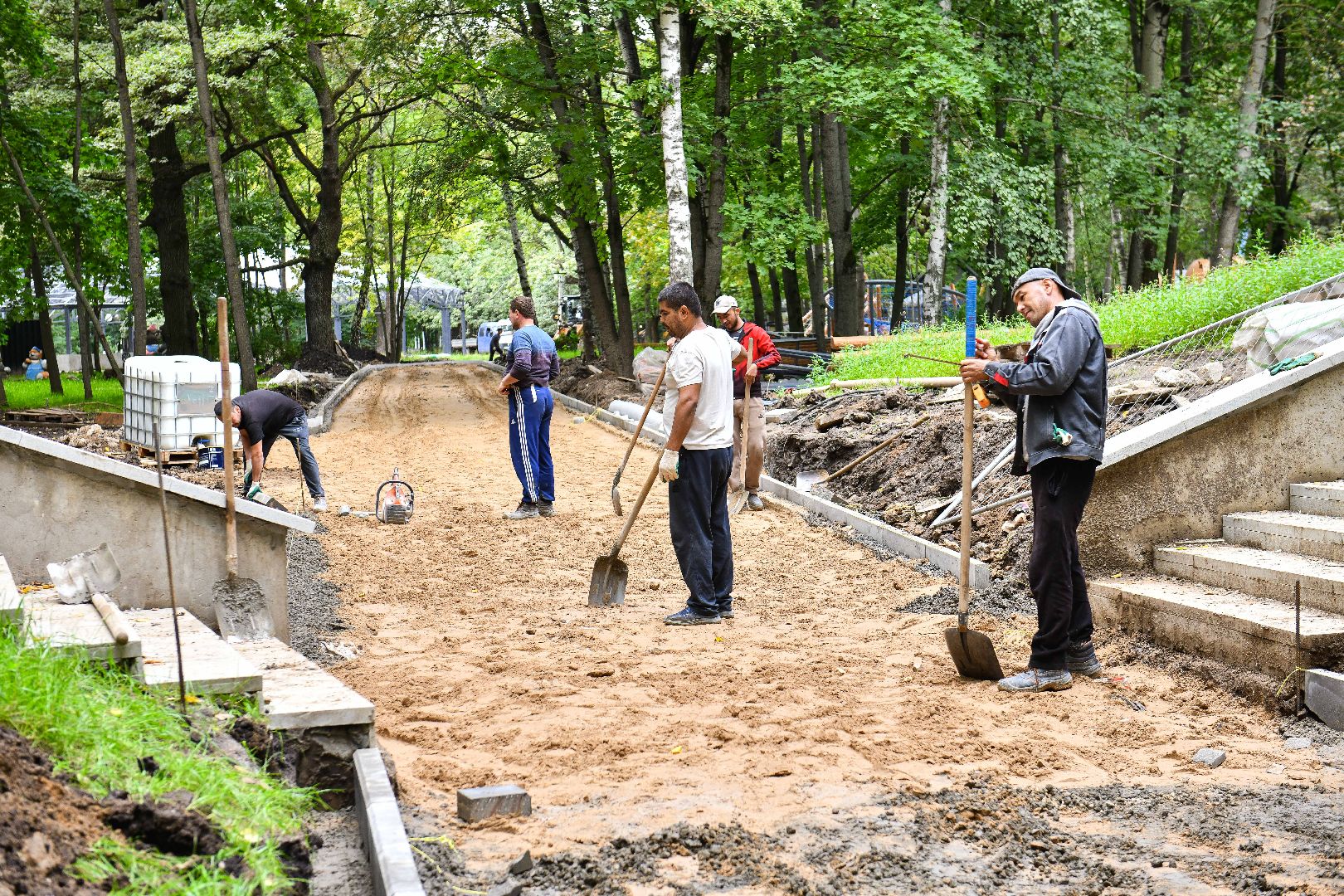 парк, благоустройство, город,