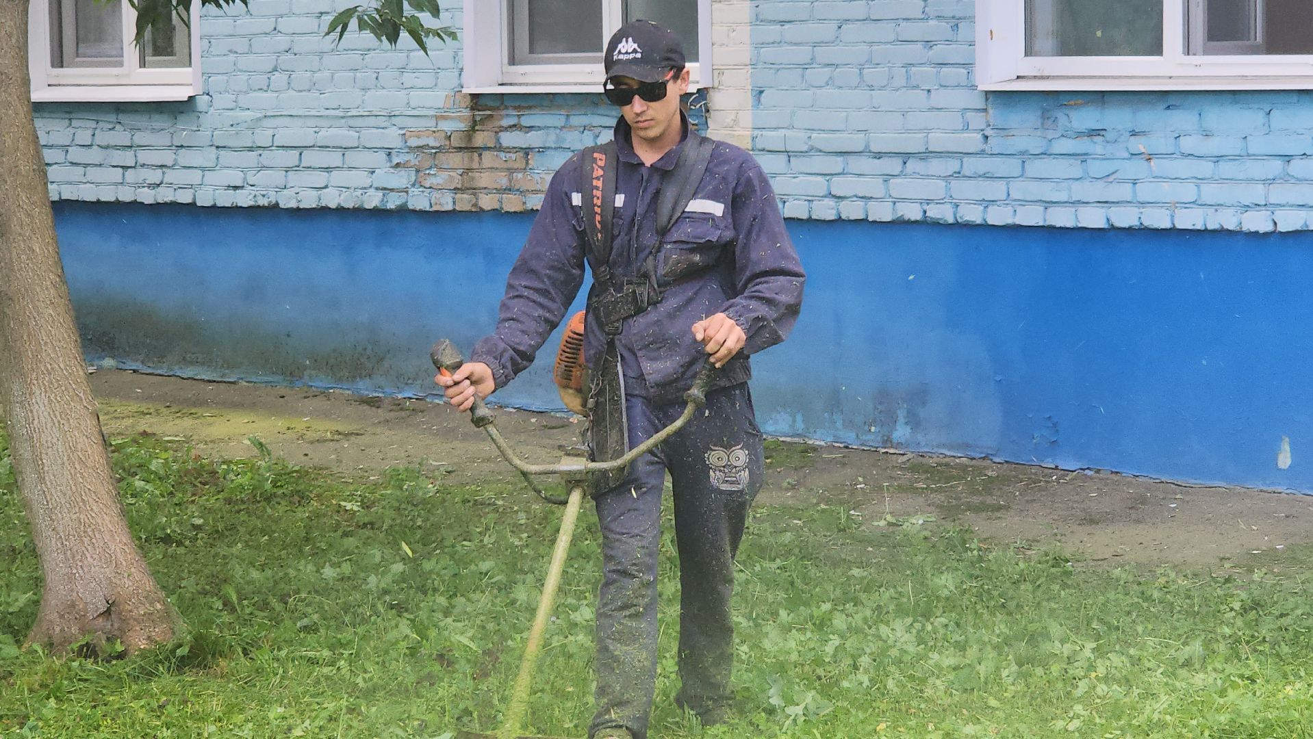 люберцы, покос травы, комбинат по благоустройству,