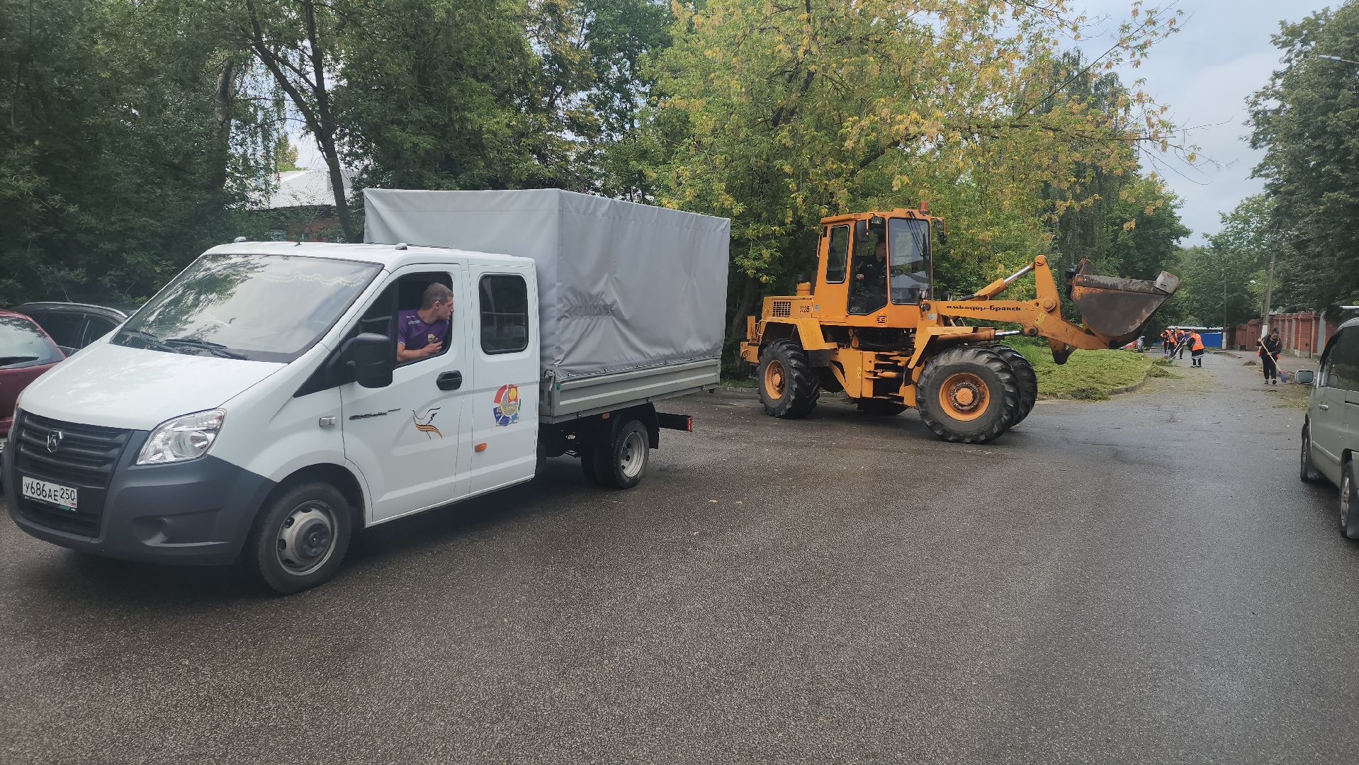 серпухов, улица центральная, комбинат благоустройства, покос травы в серпухове,