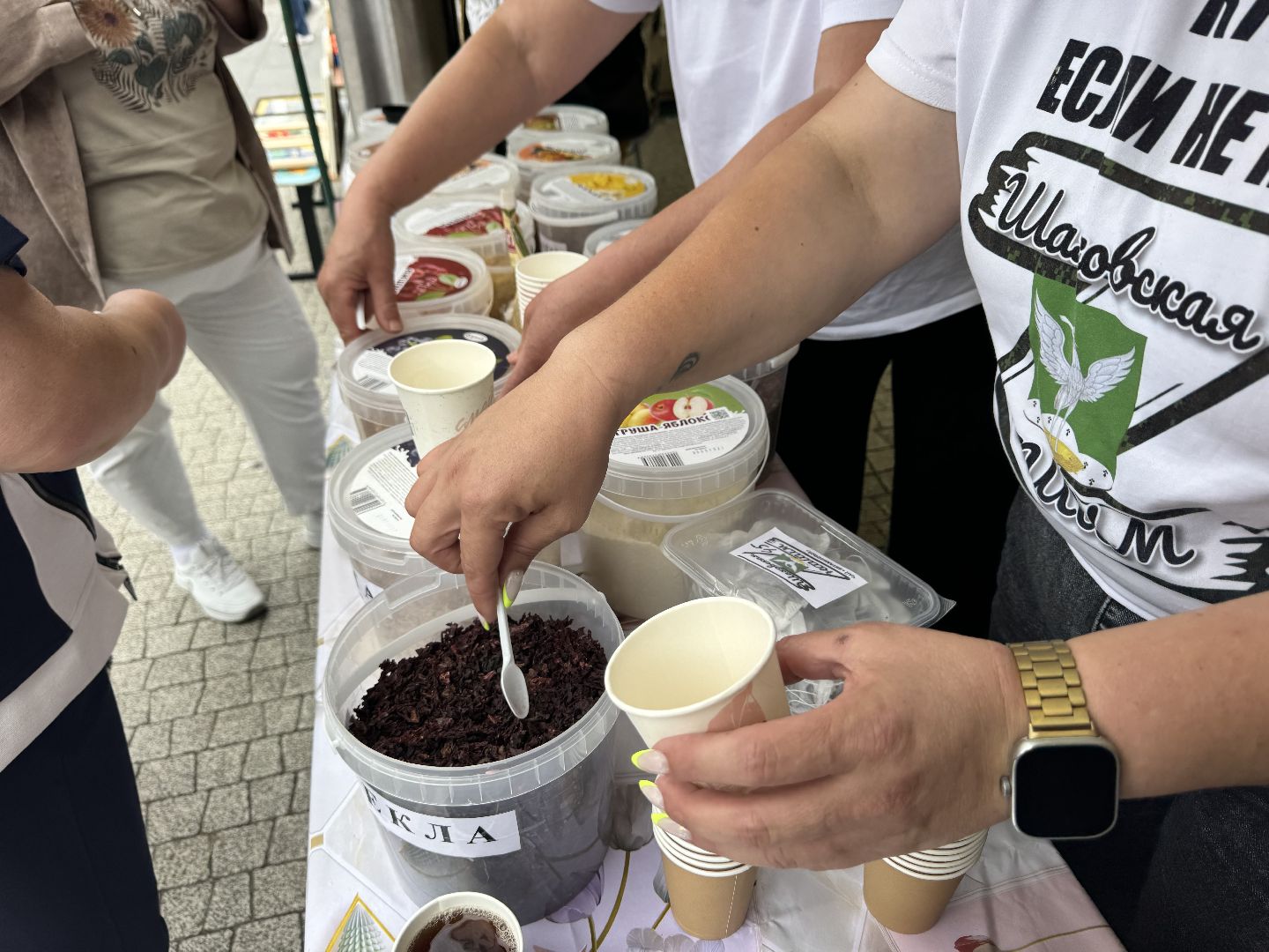 шаховская, штаб помощи, сво, гастрономический фестиваль,